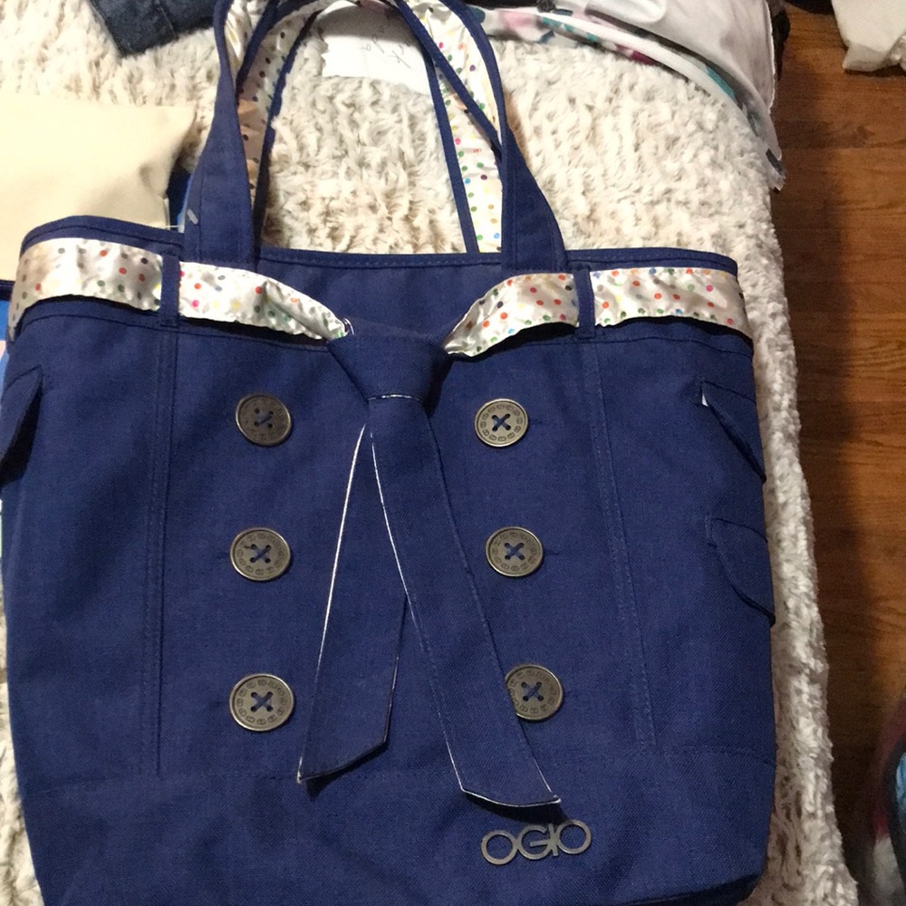 Beautiful blue bag